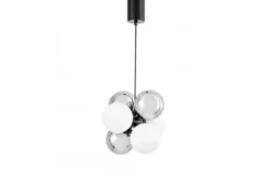 LAMPADA A SOSPENSIONE MODERNA NERA SAONA W6