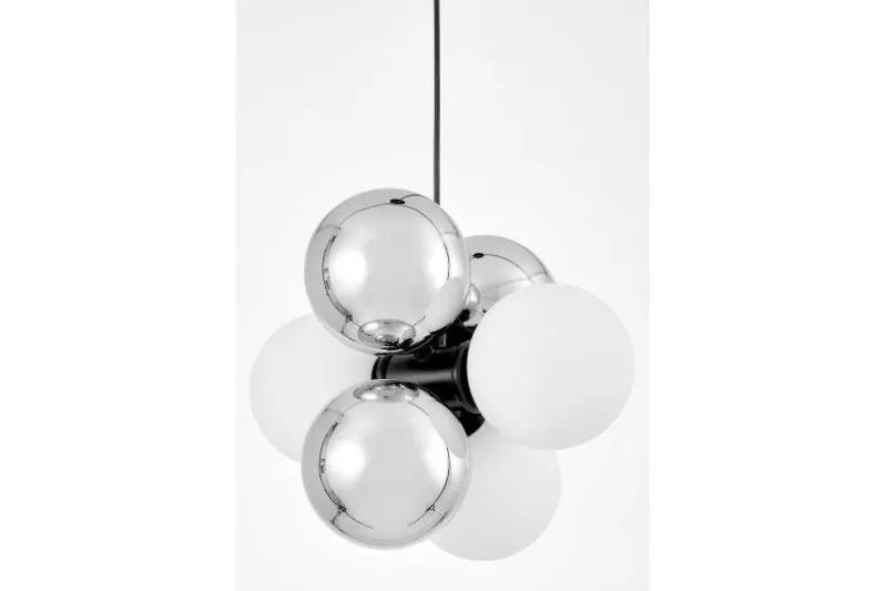 LAMPADA A SOSPENSIONE MODERNA NERA SAONA W6