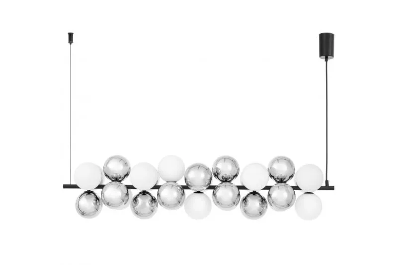 LAMPADA A SOSPENSIONE MODERNA NERA SAONA W27