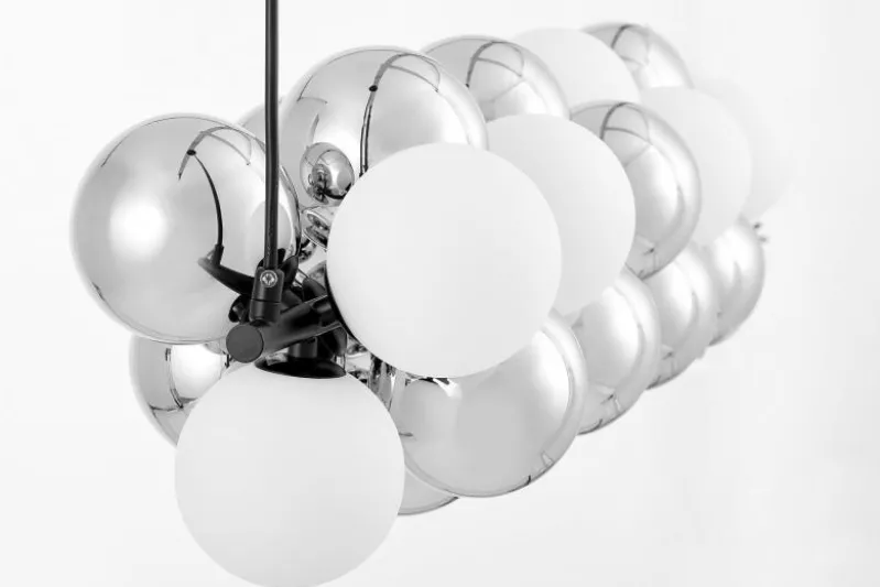 LAMPADA A SOSPENSIONE MODERNA NERA SAONA W27