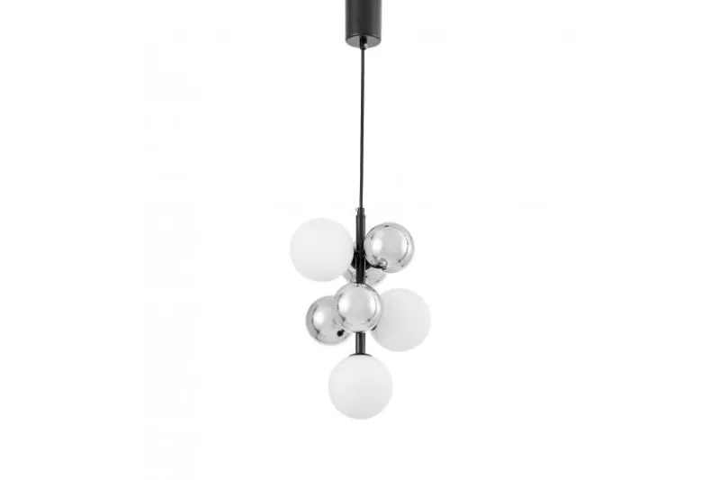 LAMPADA A SOSPENSIONE MODERNA NERA SAONA W7