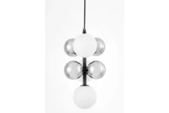 LAMPADA A SOSPENSIONE MODERNA NERA SAONA W7