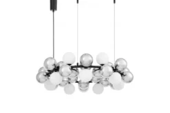 LAMPADA A SOSPENSIONE MODERNA NERA SAONA W42