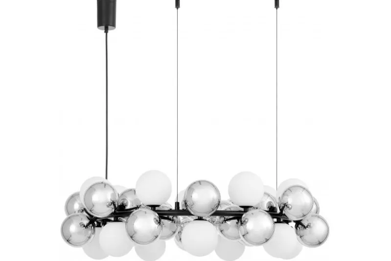 LAMPADA A SOSPENSIONE MODERNA NERA SAONA W42