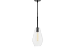 LAMPADA A SOSPENSIONE MODERNA NERA SHARD W1