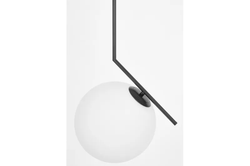 LAMPADA A SOSPENSIONE MODERNA NERA SORENTO D25