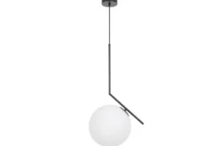 LAMPADA A SOSPENSIONE MODERNA NERA SORENTO D25