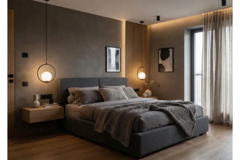 LAMPADA A SOSPENSIONE MODERNA NERA VERO 1A