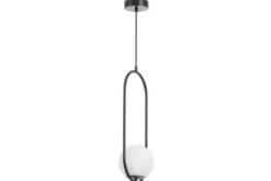 LAMPADA A SOSPENSIONE MODERNA NERA VERO 1B