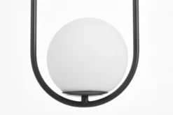 LAMPADA A SOSPENSIONE MODERNA NERA VERO 1B
