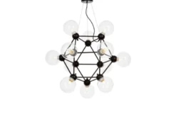 LAMPADA A SOSPENSIONE MODERNA NERA ZODIAK NEO