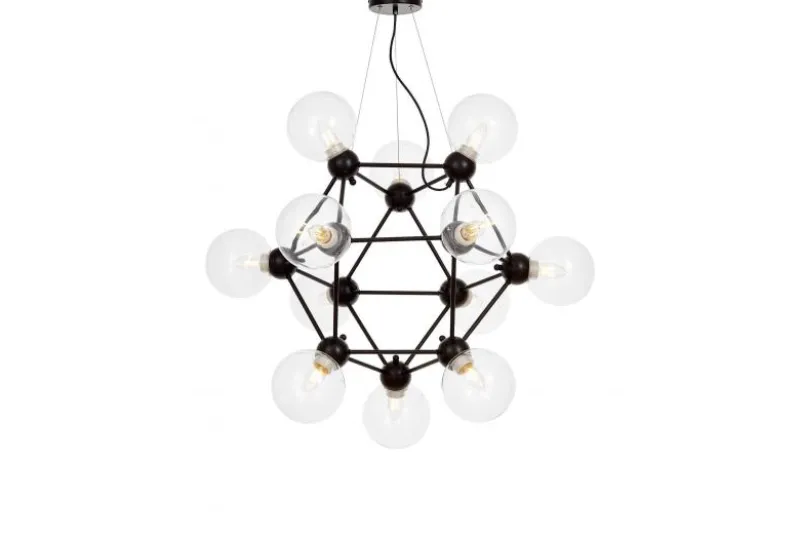 LAMPADA A SOSPENSIONE MODERNA NERA ZODIAK NEO