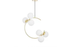 LAMPADA A SOSPENSIONE MODERNA ORO BONIO W6