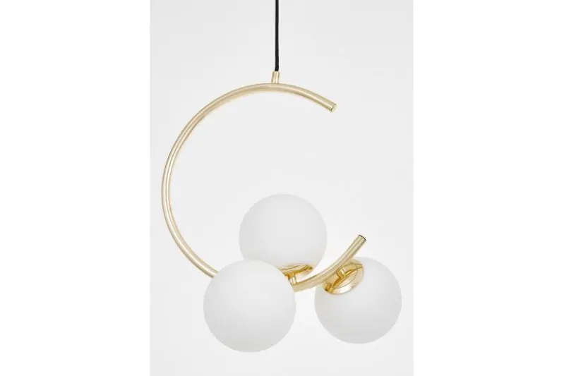 LAMPADA A SOSPENSIONE MODERNA ORO CALDO BONIO W3