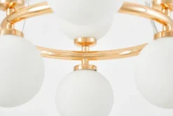 LAMPADA A SOSPENSIONE MODERNA ORO CALDO MARSIADA W9