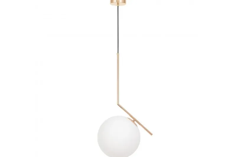 LAMPADA A SOSPENSIONE MODERNA ORO CALDO SORENTO D25