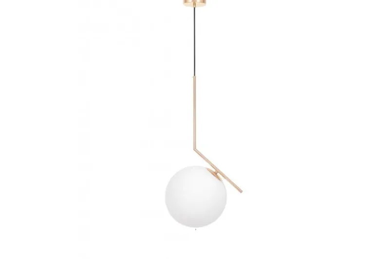 LAMPADA A SOSPENSIONE MODERNA ORO CALDO SORENTO D25
