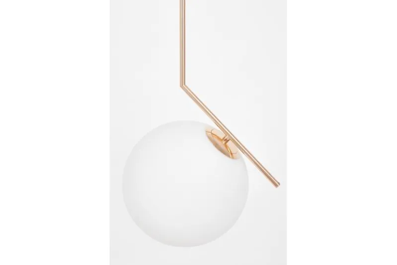 LAMPADA A SOSPENSIONE MODERNA ORO CALDO SORENTO D25