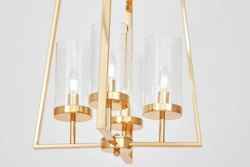 LAMPADA A SOSPENSIONE MODERNA ORO FEDI W4