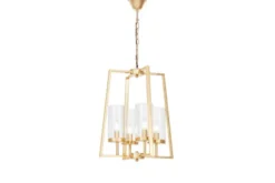 LAMPADA A SOSPENSIONE MODERNA ORO FEDI W4