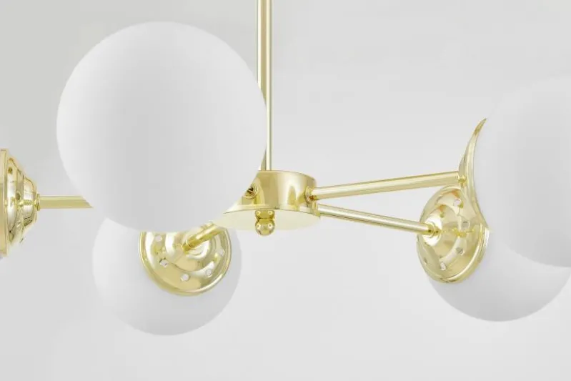 LAMPADA A SOSPENSIONE MODERNA ORO FINO RING W5