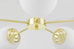 LAMPADA A SOSPENSIONE MODERNA ORO FINO RING W5