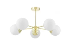 LAMPADA A SOSPENSIONE MODERNA ORO FINO RING W5