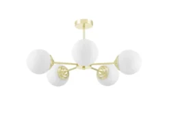 LAMPADA A SOSPENSIONE MODERNA ORO FINO RING W5
