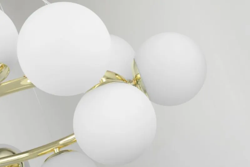 LAMPADA A SOSPENSIONE MODERNA ORO LEDO W12