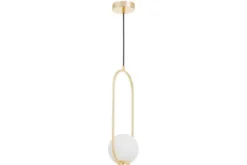 LAMPADA A SOSPENSIONE MODERNA ORO VERO 1B