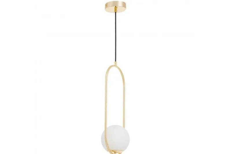 LAMPADA A SOSPENSIONE MODERNA ORO VERO 1B