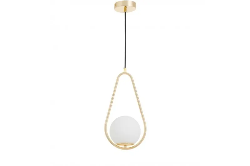 LAMPADA A SOSPENSIONE MODERNA ORO VERO 1C