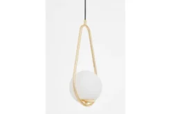 LAMPADA A SOSPENSIONE MODERNA ORO VERO 1C