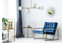 LAMPADA A SOSPENSIONE MODERNA OTTONE FINO W4