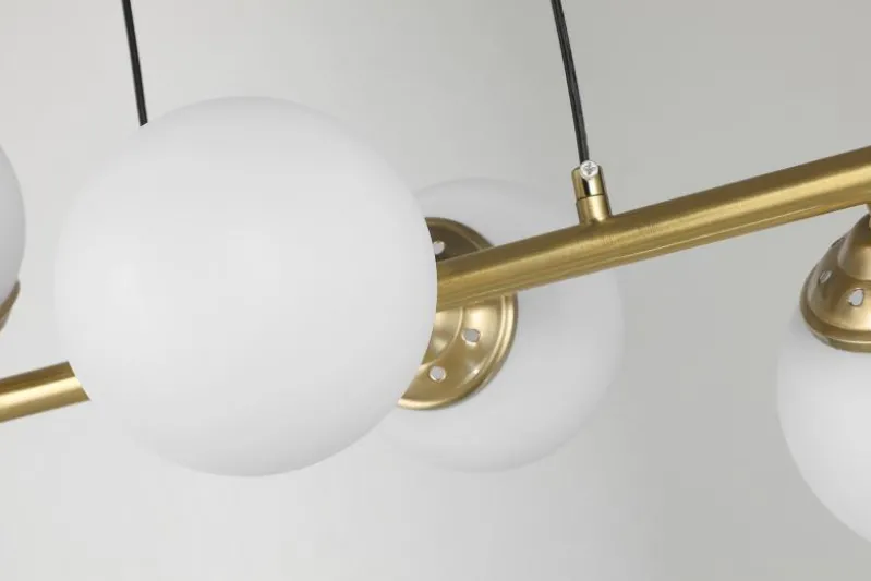 LAMPADA A SOSPENSIONE MODERNA OTTONE FINO W6