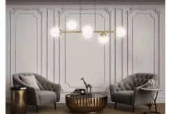 LAMPADA A SOSPENSIONE MODERNA OTTONE FINO W6