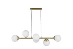 LAMPADA A SOSPENSIONE MODERNA OTTONE FINO W6