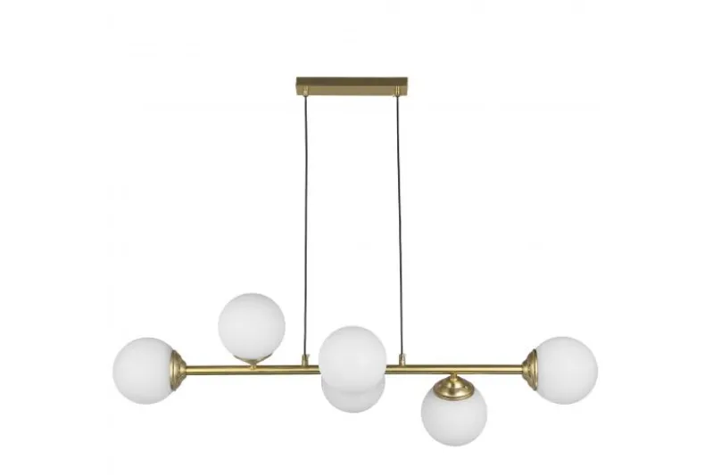 LAMPADA A SOSPENSIONE MODERNA OTTONE FINO W6