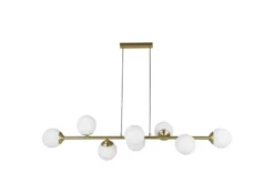 LAMPADA A SOSPENSIONE MODERNA OTTONE FINO W8