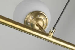 LAMPADA A SOSPENSIONE MODERNA OTTONE FINO W6