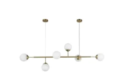 LAMPADA A SOSPENSIONE MODERNA OTTONE FINO W6