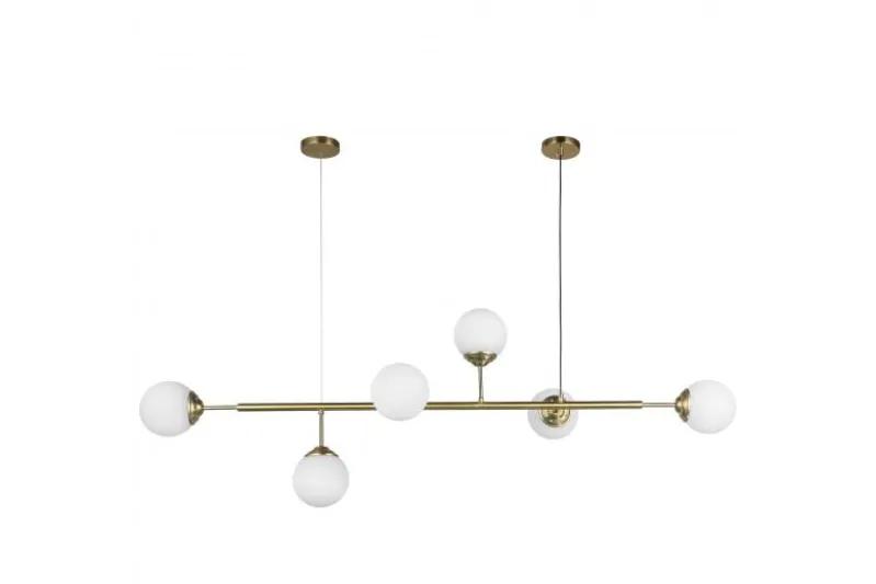 LAMPADA A SOSPENSIONE MODERNA OTTONE FINO W6
