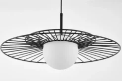 LAMPADA A SOSPENSIONE MODERNA SOLARIS NERA