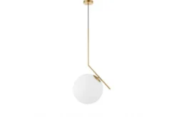 LAMPADA A SOSPENSIONE MODERNA SORENTO D25 IN OTTONE