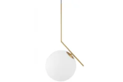 LAMPADA A SOSPENSIONE MODERNA SORENTO D25 IN OTTONE