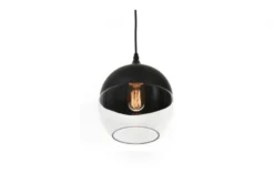 Lampada a sospensione stile industriale vintage ALBION NEW Nero