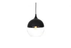 Lampada a sospensione stile industriale vintage ALBION NEW Nero