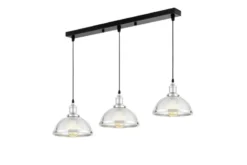 LAMPADA A SOSPENSIONE TRIPLA CROMATA BRICO W3 PRO