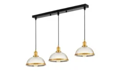 LAMPADA A SOSPENSIONE TRIPLA OTTONE BRICO W3 PRO