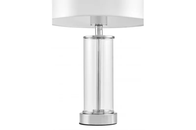 LAMPADA DA NOTTE MODERNA CROMATA LEONA